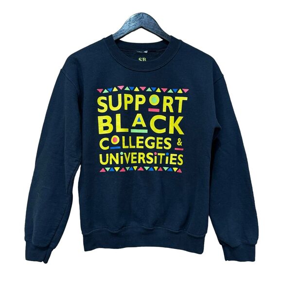 Support Black Colleges Universities Sweatshirt Women's S - Picture 1 of 11